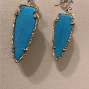 Turquoise Kendra Scott Earrings!
